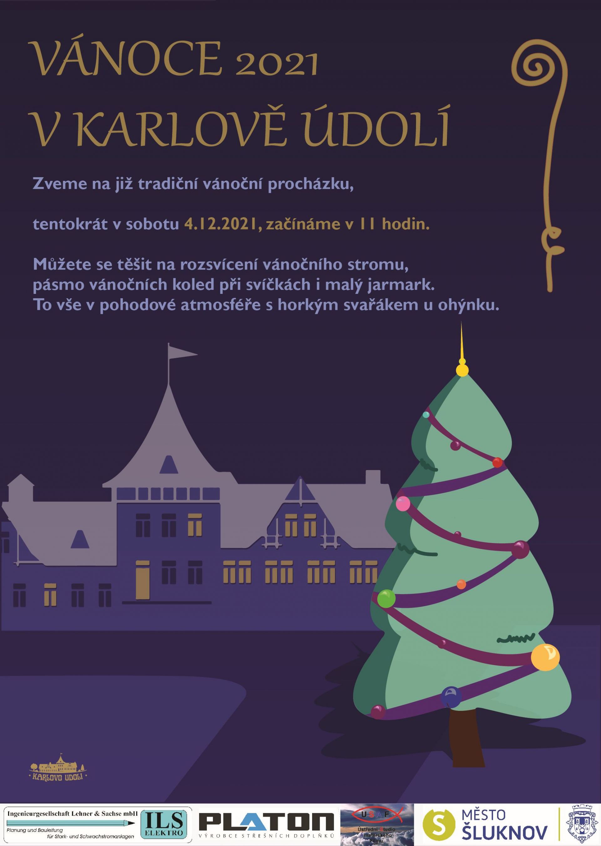 Vánoce 2021 v Karlově údolí - ZRUŠENO