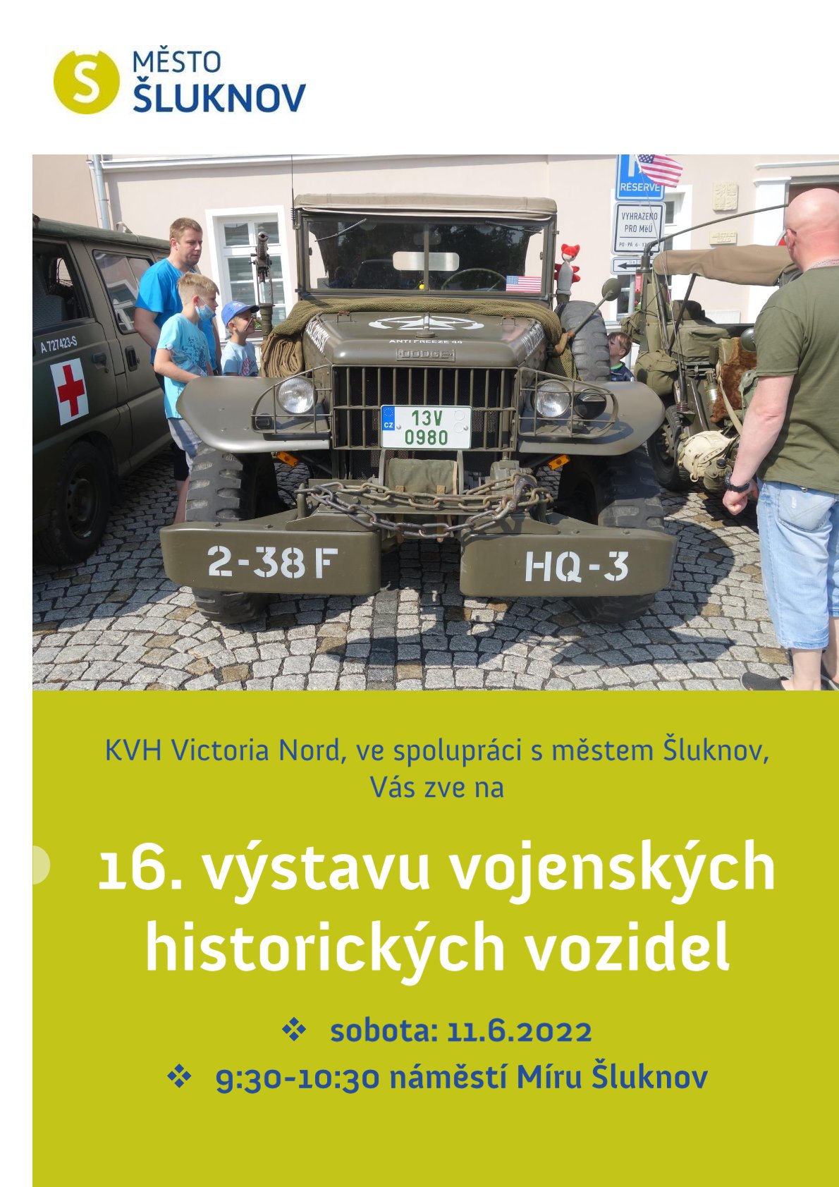 Výstava historických vojenských vozidel a motocyklů